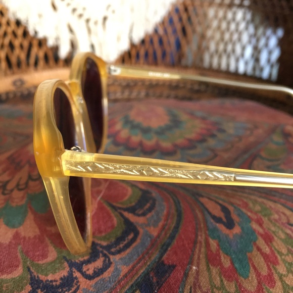 vintage mod butterfly frame dark lens hippie mid century modern shades - Picture 6 of 8